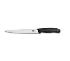 Faca profissional para fatiar 34cm lâmina flexivel linha Swiss Classic Victorinox 6.8713.20G