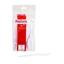 Faca Refeição Branco com 50 Unidades Prafesta