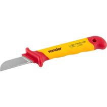 Faca Reta Para Desencapar Cabos 7", Isolada Iec60900, Vonder OstenVonder Faca Reta Para Desencapar Cabos 7", Isolada Iec60900, Vonder OstenVonder