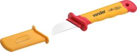 Faca Reta para Desencapar Cabos 7'' Isolada Iec60900 Vonder Faca Reta para Desencapar Cabos 7'' Isolada Iec60900 Vonder