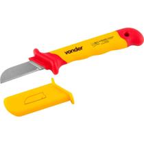 Faca Reta Para Desencapar Cabos 7 Isolada Iec60900 Vonder