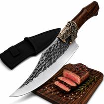 Faca Rústica Lâmina Afiada Bainha Desossa Bainha Dragão Churrasco Presente Pai Marido Pesca Dragão Chinês Inox Faca Rústica Lâmina Afiada Bainha Desossa Bainha Dragão Churrasco Presente Pai Marido Pesca Dragão Chinês Inox