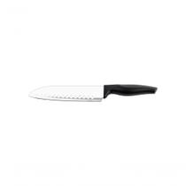 Faca Santoku 7 Polegadas Para Fatiar E Picar Carnes, Vegetais, Legumes E Frutas Com Lâmina Polido. P