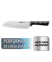 Faca Santoku Aço Inox Tefal Ice Force 18cm