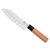 Faca Santoku Alveolar Japan Lâmina Aço Inox Profissional