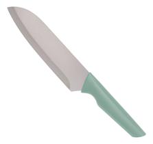 Faca Santoku Axt Wood Para Cozinha Profissional Verde-claro Faca Santoku Axt Wood Para Cozinha Profissional Verde-claro