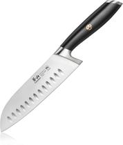 Faca Santoku Cangshan Série L de 7 polegadas, aço alemão forjado, 1026894