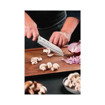 Faca Santoku Century Tramontina 5'' Aço Inox Preto Faca Santoku Century Tramontina 5'' Aço Inox Preto