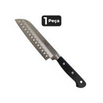Faca santoku do chef 8" - cabo abs preto
