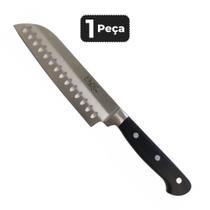 Faca santoku do chef 8" - cabo abs preto