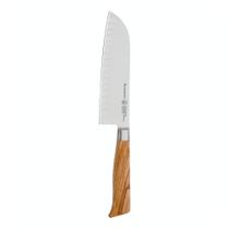 Faca Santoku Messermeister Oliva Elite 18 cm com cabo de madeira Faca Santoku Messermeister Oliva Elite 18 cm com cabo de madeira