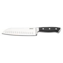 Faca Santoku para Fatiar e Picar 7" Infinity Brinox em Aço Inox