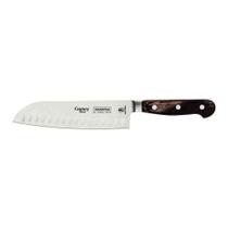 Faca Santoku Tramontina 7 Century Wood Castanho