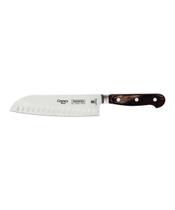 Faca Santoku Tramontina Century Wood em Inox e Cabo Castanho