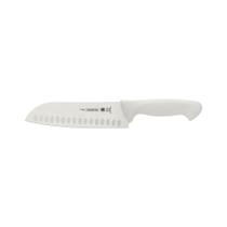 Faca Santoku Tramontina Premium com Lâmina Aço Inox Cabo Polipropileno Branco 7pol