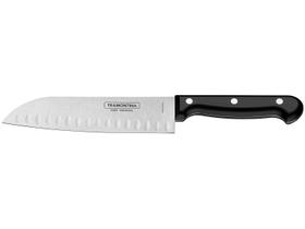 Faca Santoku Tramontina Ultracorte 7 Inox Preta Faca Santoku Tramontina Ultracorte 7 Inox Preta