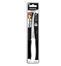 Faca Serrilhada para Tomate Profissional 23cm Lâmina Inox Corte Preciso para Frutas e Alimentos Delicados