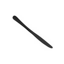 Faca sobremesa elite cor preta gourmet mix