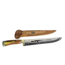 Faca Solteira 10" em Aço Inox com Cabo de Resina Cartucho