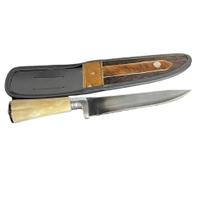 Faca Solteira 7" em Aço Inox com Cabo de Osso