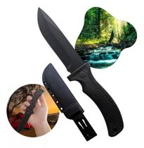 Faca Super Afiada Caça Pesca Com Bainha E Clip De Segurança Multiuso Esportiva XV3441 Faca Super Afiada Caça Pesca Com Bainha E Clip De Segurança Multiuso Esportiva XV3441