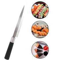Faca Sushi Sushi Aço Inox Japonesa Sekizo 24 Cm Restaurante Utensílios de cozinha japonesa Preferidos por Chefs estilo e qualidade Oriental Faca Sushi Sushi Aço Inox Japonesa Sekizo 24 Cm Restaurante Utensílios de cozinha japonesa Preferidos por Chefs estilo e qualidade Oriental