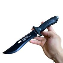 Faca Tática Com Serra Esportiva Com Bainha Para caça Pesca Camping Agro