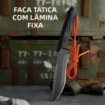 Faca Tática De Camping E Caça Com Lâmina Fixa Bowie Com Bainha Full Tang 2025 Nova Faca Tática De Camping E Caça Com Lâmina Fixa Bowie Com Bainha Full Tang 2025 Nova