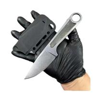 Faca Tática De Lâmina Fixa Em Aço Inoxidável Multiuso Para Sobrevivência EDC Camping E Caminhadas