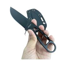 Faca Tática De Lâmina Fixa Para Camping Ao Ar Livre Com Estojo IZULA Faca Utilitária De Bolso