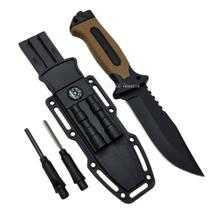 Faca Tática Lâmina Inox, Quebra Vidro e Kit Completo para Emergências SLKA233 SLKA234