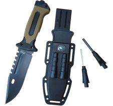 Faca Tática Militar Caça Rambo Sobrevivência Premium Super Afiada Faca Tática Militar Caça Rambo Sobrevivência Premium Super Afiada