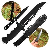 Faca Tática Militar de Sobrevivência Esportiva Com Suporte Faca Tática Militar de Sobrevivência Esportiva Com Suporte