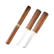 Faca Tática Multifuncional 2 Em 1 De Aço Inoxidável Para Caça E Camping