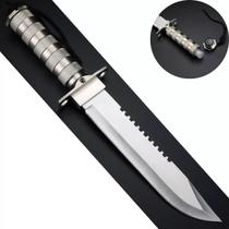 Faca Tática Sobrevivência Rambo Militar Extremamente Afiada