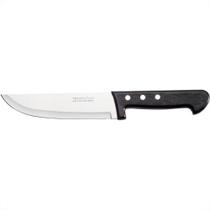 Faca Tramontina Cozinha Inox Cabo Preto 07'' - Kit C/12