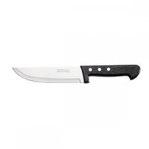 Faca Tramontina Cozinha Inox Cabo Preto 07'' - Kit C/12 Faca Tramontina Cozinha Inox Cabo Preto 07'' - Kit C/12