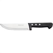 Faca Tramontina Cozinha Inox Cabo Preto 08'' - Kit C/12