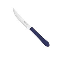 Faca Tramontina Leme para Churrasco Azul 4 Unidade