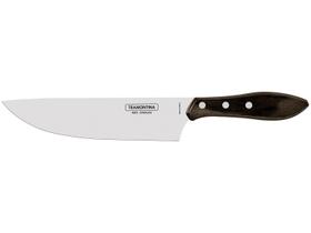 Faca Tramontina para Carne 8" em Aço Inox e Cabo Castanho Polywood Faca Tramontina para Carne 8" em Aço Inox e Cabo Castanho Polywood