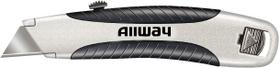 Faca utilitária ALLWAY RSK Soft-Grip retrátil de 3 lâminas Faca utilitária ALLWAY RSK Soft-Grip retrátil de 3 lâminas