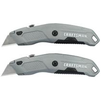 Faca utilitária CRAFTSMAN Quick Change, pacote com 2 CMHT10588C Faca utilitária CRAFTSMAN Quick Change, pacote com 2 CMHT10588C