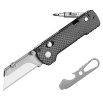 Faca utilitária dobrável multiferramenta OKNIFE U1 Pro Carbon Fiber