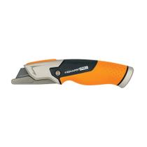 Faca utilitária Fiskars Pro 770010-1001 fixa com protetor de lâmina