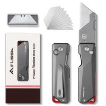 Faca Utilitária FLISSA Advanced Titanium CNC - Monobloco com Lâminas