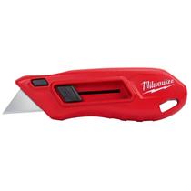 Faca utilitária Milwaukee Compact Side Side Slide vermelha 12cm