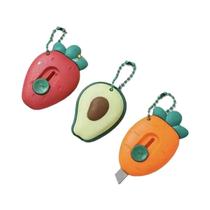 Faca Utilitária Mini Retrátil Portátil 3PCS Ferramenta De Desembalar Caixa De Arte De Frutas Abacate