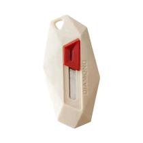 Faca Utilitária Serrilhada, Cortador De Caixas Em Forma De Diamante, Proteção Para as Mãos, Novo,