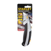 Faca utilitária Stanley 10788 curva com 3 lâminas de aço de alto carbono