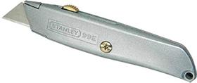 Faca utilitária STANLEY Classic 99 retrátil de 15 cm com 3 lâminas Faca utilitária STANLEY Classic 99 retrátil de 15 cm com 3 lâminas